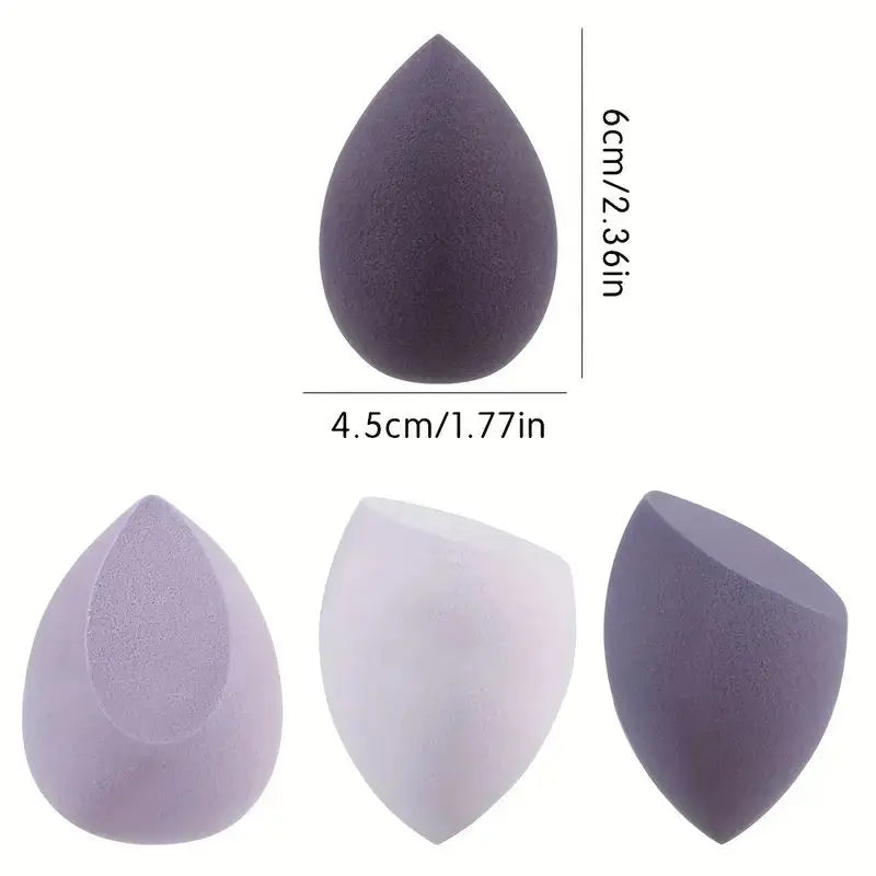 5 Bags of Beauty Eggs Makeup Sponge (Beauty Egg), Foundation Make-Up Mixed Beauty Sponge, Flawless Liquid, Cream and Powder, Mu