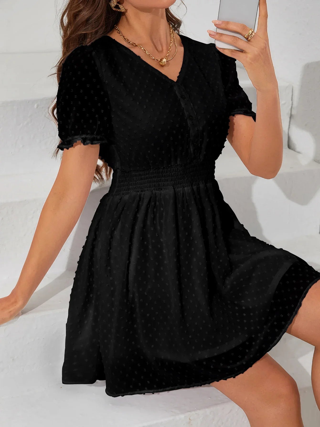 dresses for women white dress black dress  party dresses  sexy Dress Casual Home Street Commuter Plus Size Dress