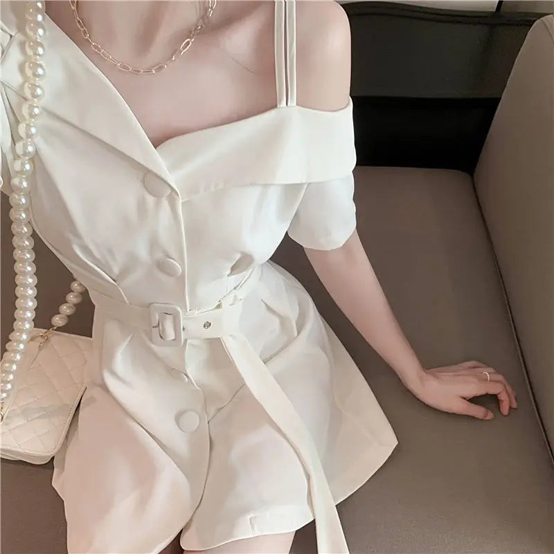 Dresses for Women 2024 Silk Clothes Formal Occasion Blazer Woman Dress Satin Chiffon Mini Short Sensual Sexy One-piece New In X