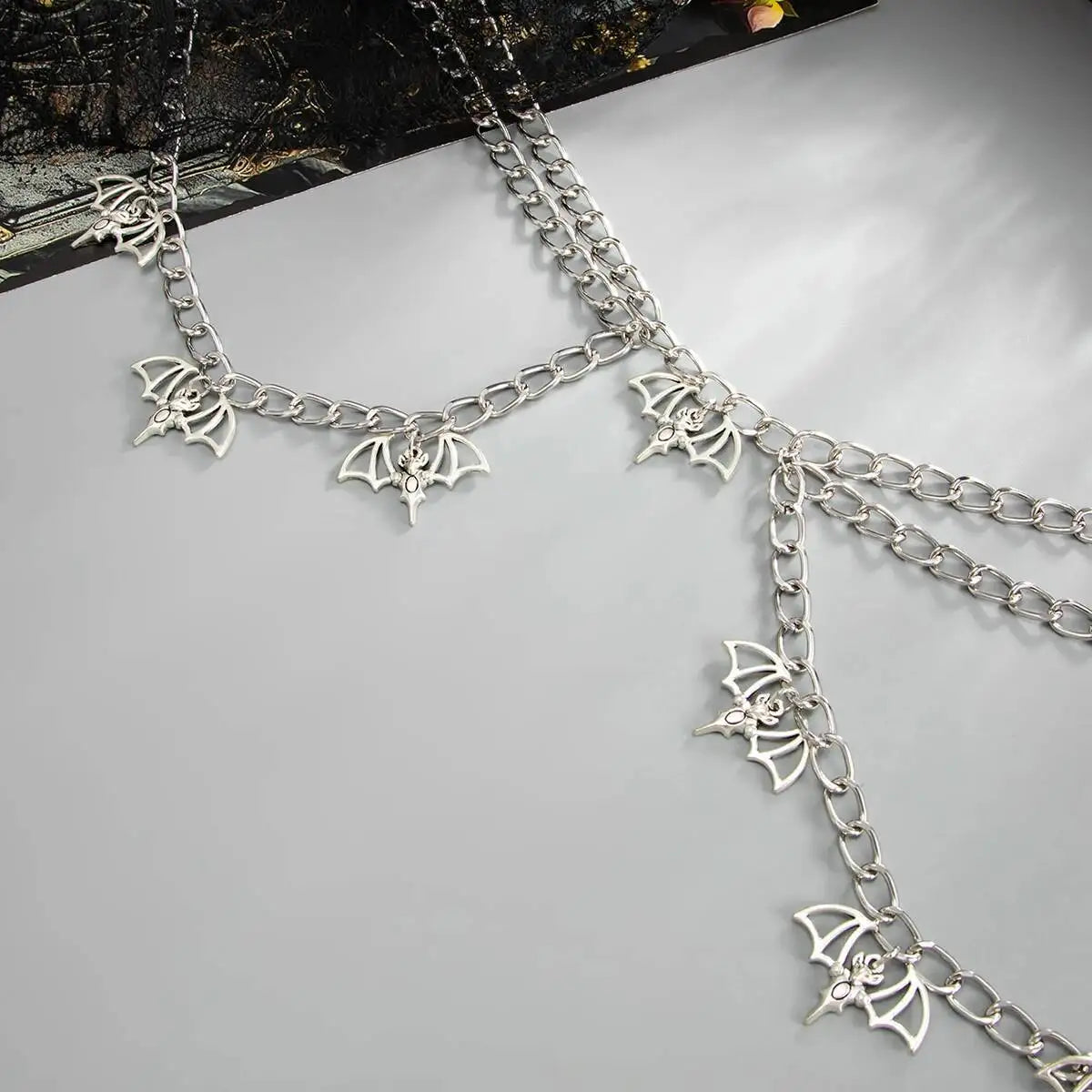 Gothic Multi-Layer Metal Belly Waist Chain